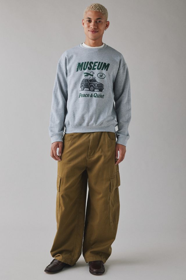 Museum Of Peace & Quiet Wagon Graphic Crew Neck Sweatshirt #2