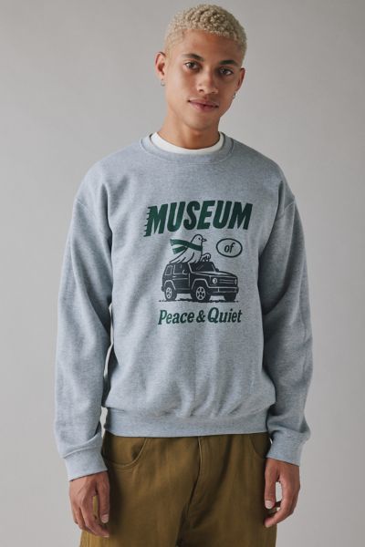 Museum Of Peace & Quiet Wagon Graphic Crew Neck Sweatshirt