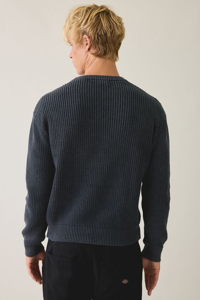 UO Acid Wash Crew Neck Sweater #3