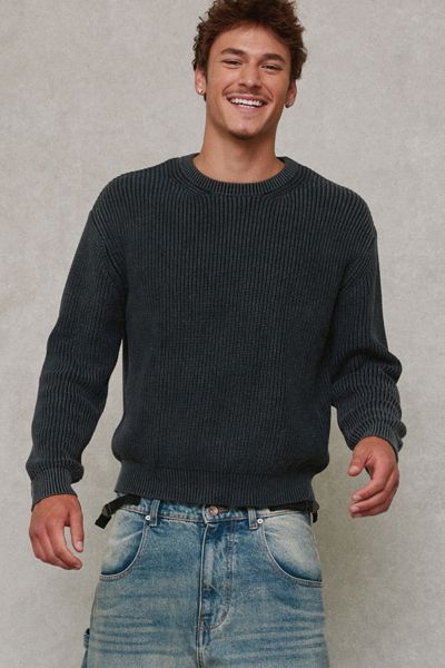 Stussy Brushed Mock Full Zip Sweater | Urban Outfitters