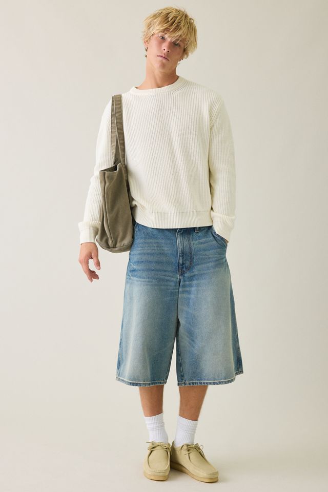 UO Acid Wash Crew Neck Sweater #5