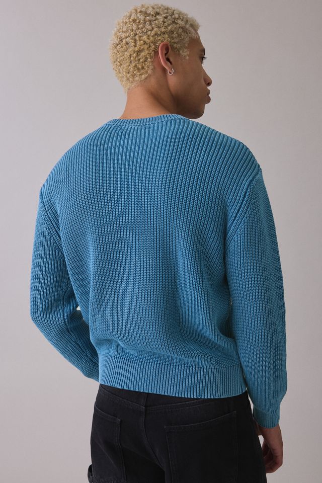 UO Acid Wash Crew Neck Sweater #1