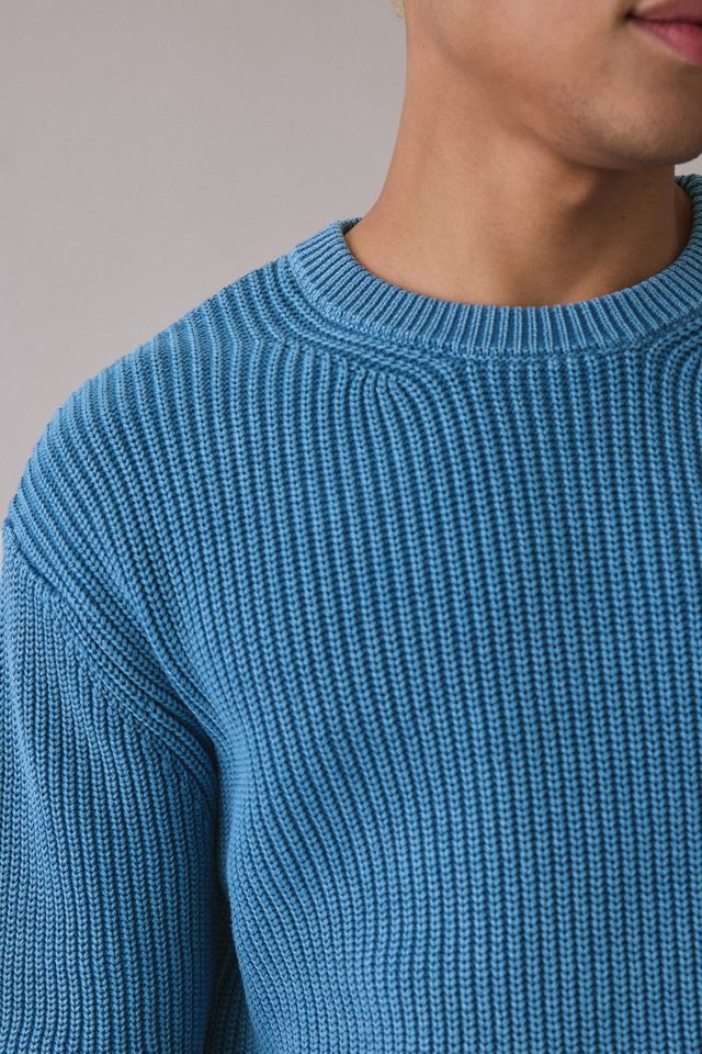 UO Acid Wash Crew Neck Sweater | Urban Outfitters Canada