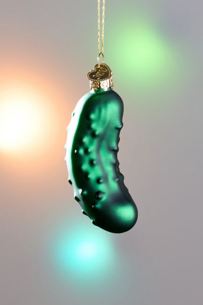 Pickle Glass Ornament