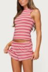 Edikted Glennon Striped Shorts