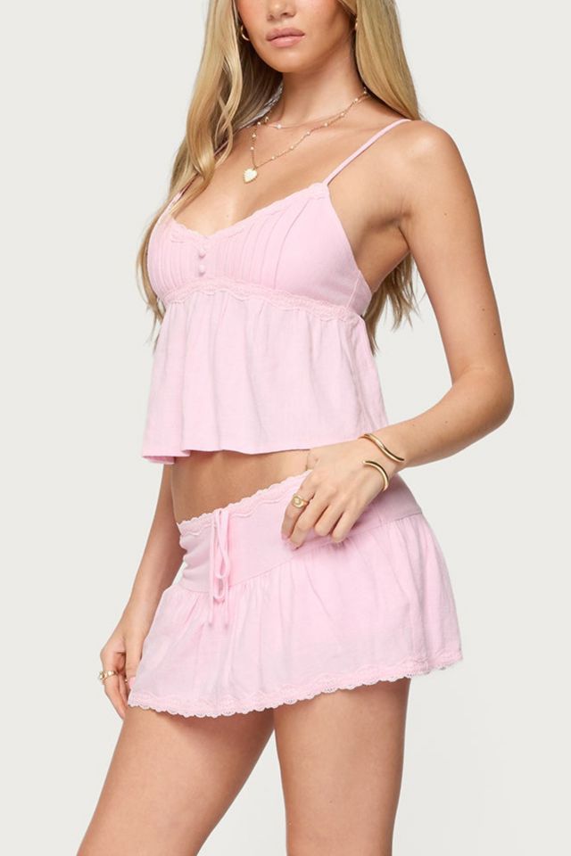 Edikted Selene Lacey Mini Skort #1