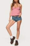 Edikted Orietta Striped Babydoll Top