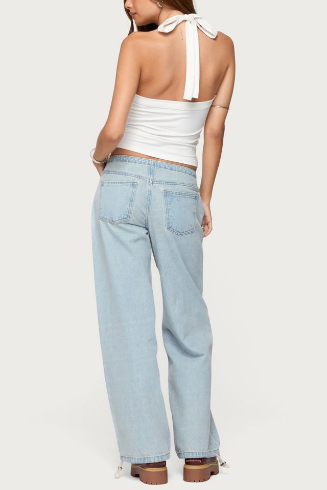 Edikted Kylan Asymmetric Halter Top #1
