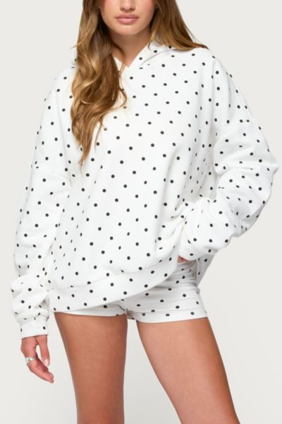 BDG Dusty Bleached Sun Graphic Oversized Zip-Up Hoodie Sweatshirt