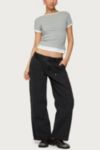 Edikted Petite Ayla Low Rise Carpenter Jeans