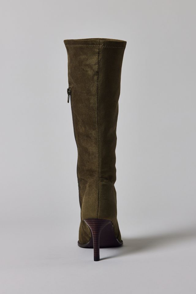Bottes UO Billie en faux suède extensible #4