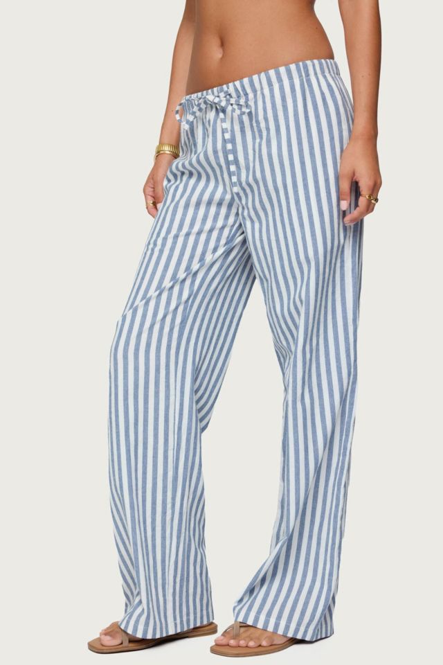 Edikted Macey Striped Pants #2