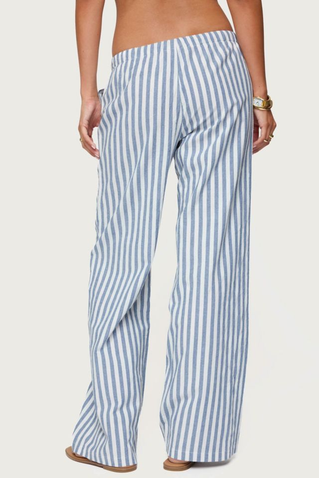 Edikted Macey Striped Pants #3