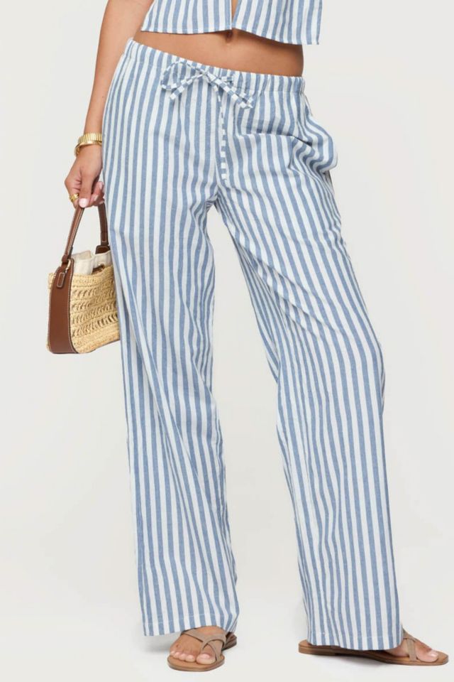 Edikted Macey Striped Pants #4