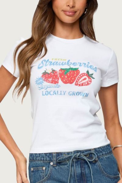 Lisa Says Gah Strawberry Tee | Urban Outfitters