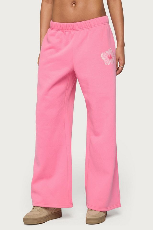 Edikted Tropical Bloom Sweatpants #1