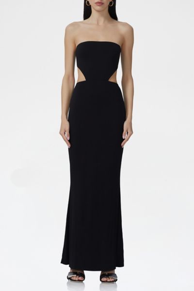 AFRM Livia Cutout Tube Maxi Dress