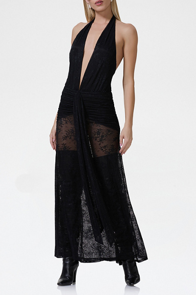 【週末値下げ】SHEER AIRY DRESS 工場 直営 店ファッション - 【週末値下げ】SHEER AIRY DRESS