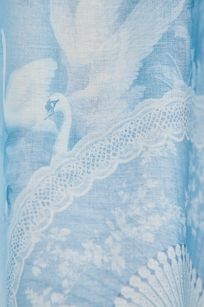 Cherub Patterned Shower Curtain