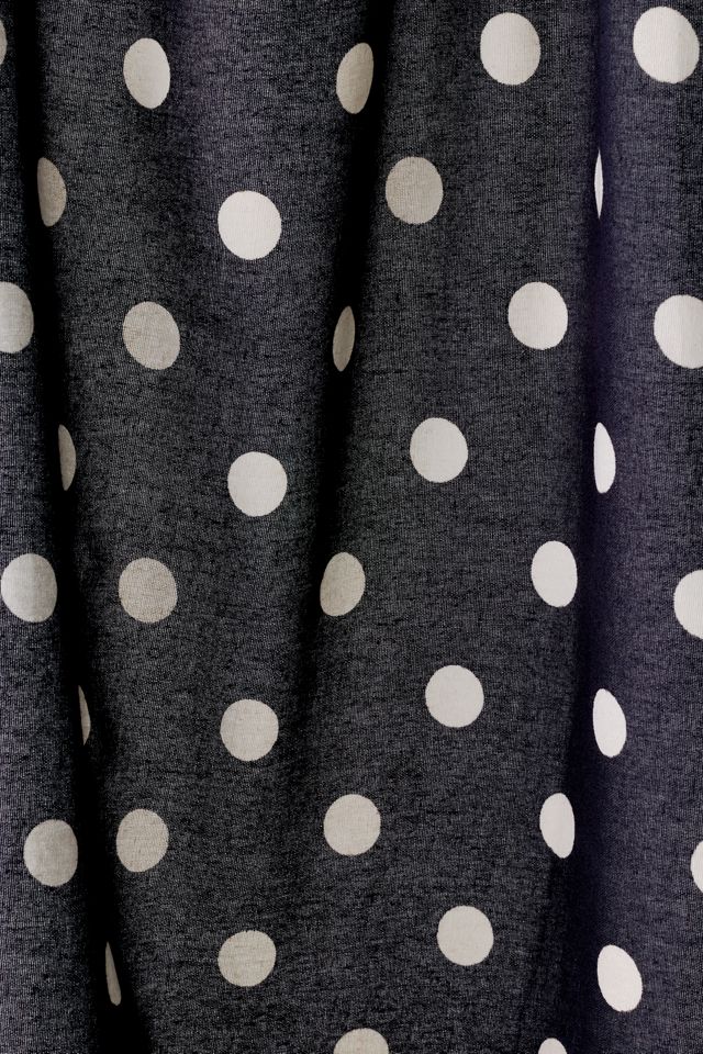 Scalloped Tie-Top Café Curtain Set #2