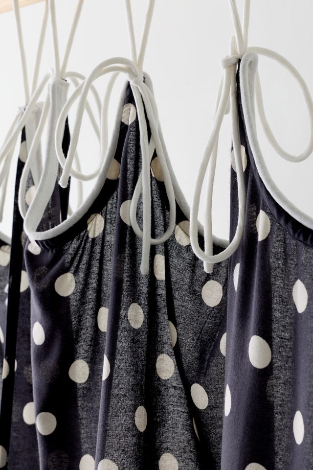 Scalloped Tie-Top Café Curtain Set #3