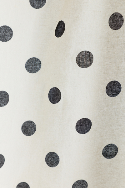 Scalloped Tie-Top Café Curtain Set