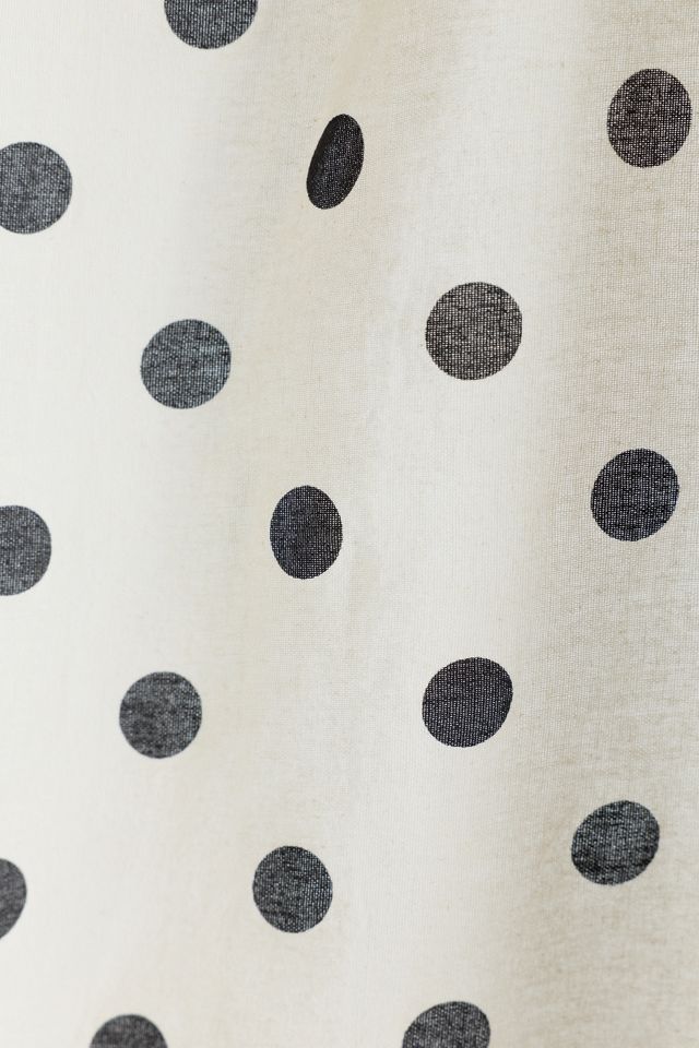 Scalloped Tie-Top Café Curtain Set #2