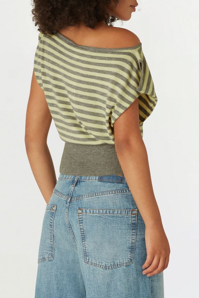BDG Bailey Banded Short Sleeve Dolman Sweater #1