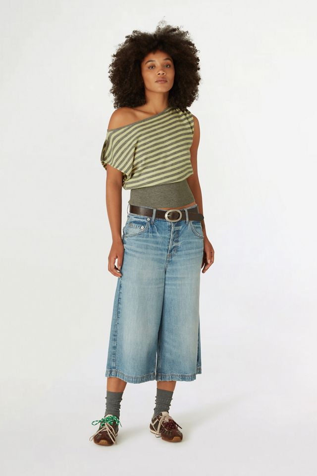 BDG Bailey Banded Short Sleeve Dolman Sweater #3