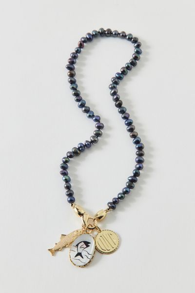 Vintage By The Sage Vintage Tinned Fish Charm Necklace