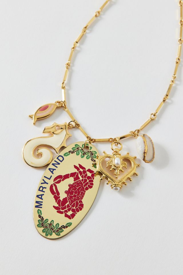 Vintage By The Sage Vintage East Coast Charm Necklace #1