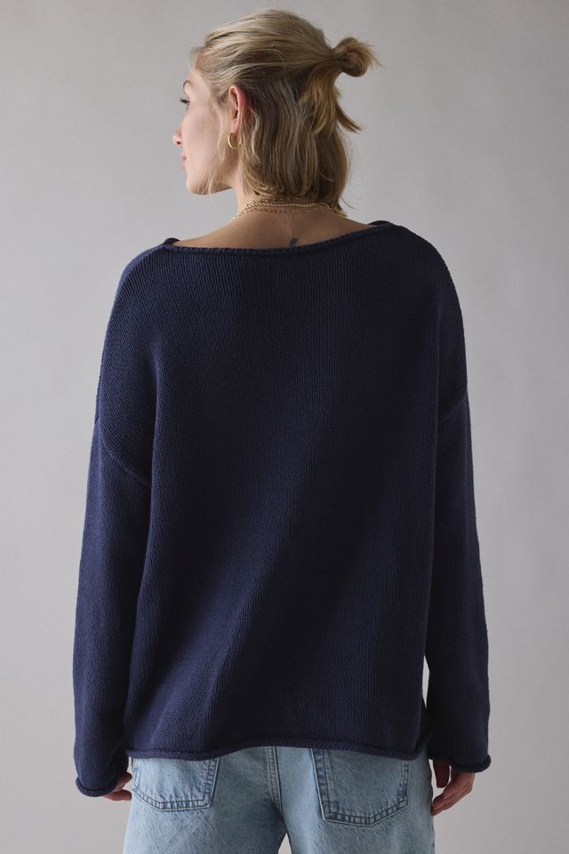 BDG Reagen Tulip Graphic Oversized Rollneck Sweater #1