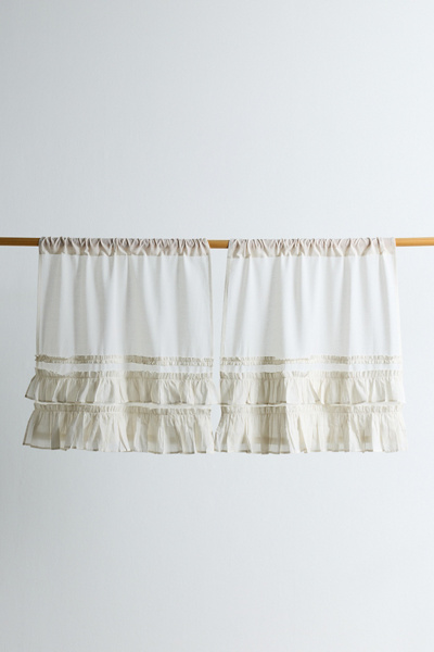 Urban Outfitters Alice Ruffle Café Curtain
