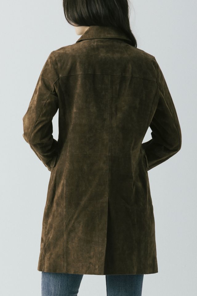 BLANKNYC Black Coffee Long Suede Jacket #2