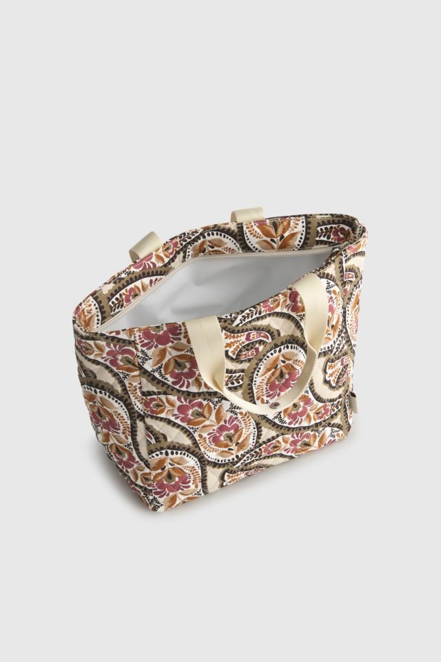 Vera Bradley Quilted Cotton Lunch Tote Bag #1