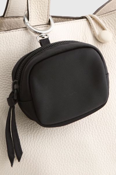 Vera Bradley Nylon Zip Earbud Bag Charm In Moonless Night At Urban Outfitters In Black