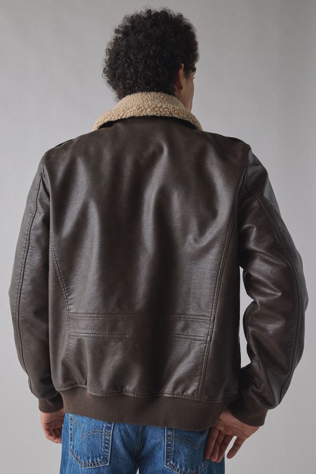 Levi’s® Faux Leather Bomber Jacket #2