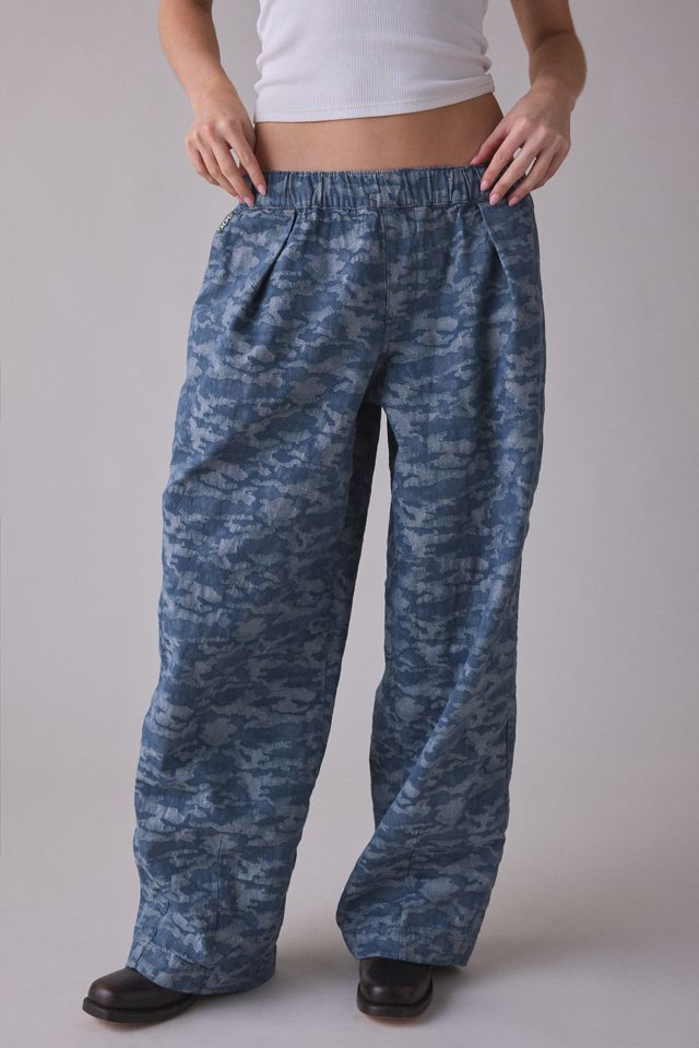 BDG Bobbi Printed Baggy Pull-On Jeans #1