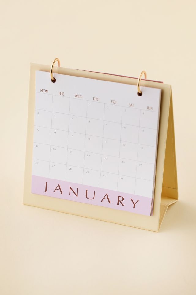 Papier Modern 2026 Desk Calendar #1