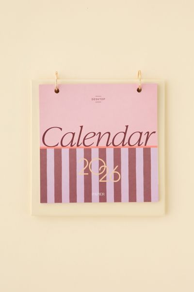 Papier Modern 2026 Desk Calendar