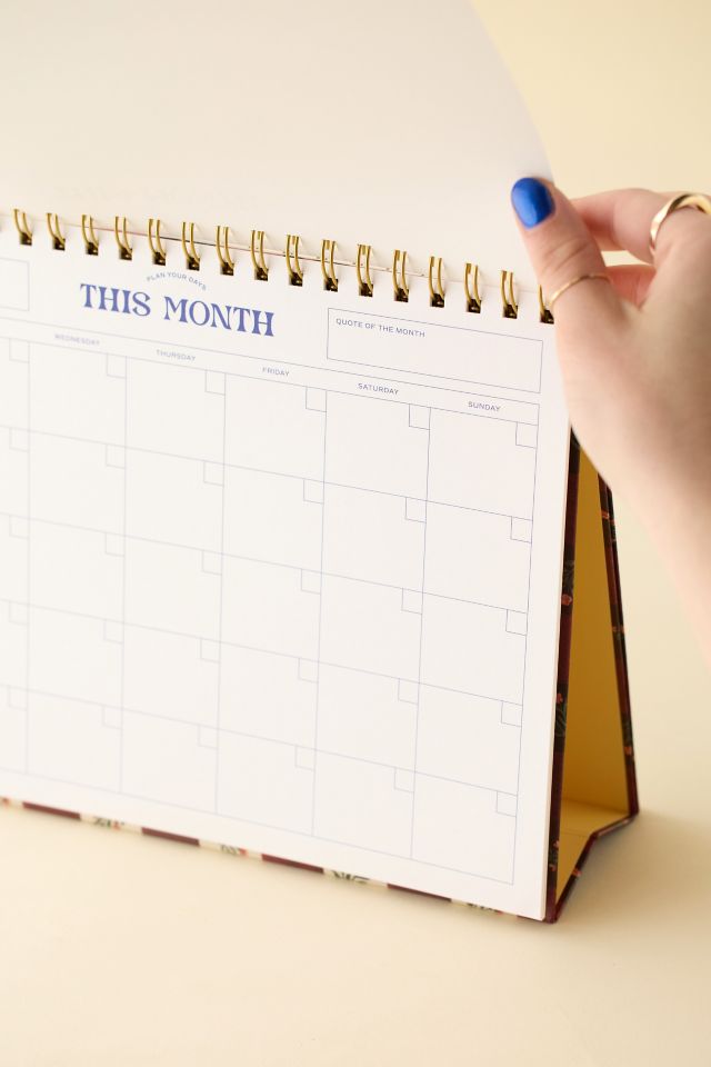 Papier Picnic Productivity Monthly Desk Planner #2