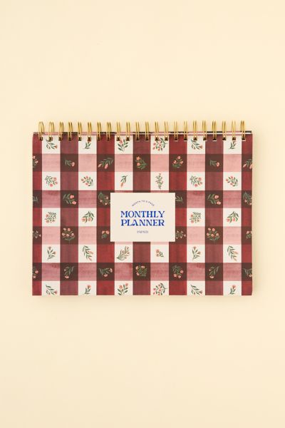 Papier Picnic Productivity Monthly Desk Planner
