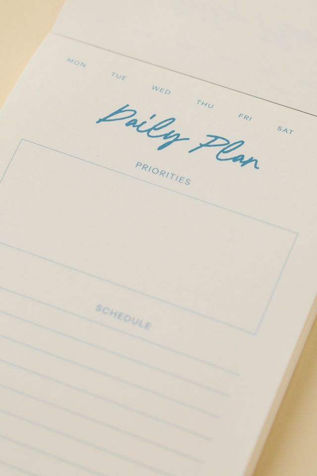 Papier The Daily Plan Notepad #2