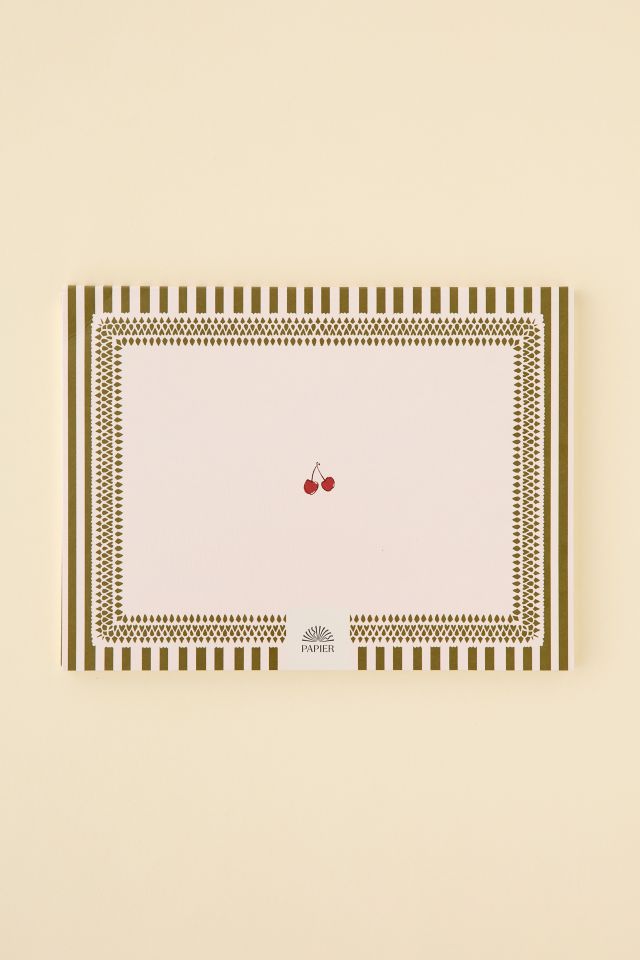 Papier Cherry Meal Planner Notepad #3