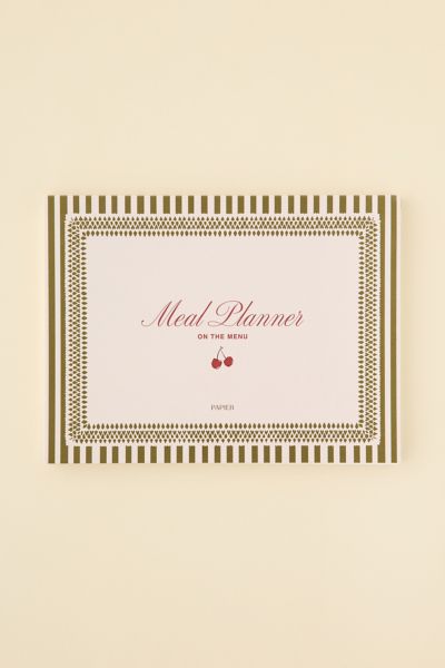 Papier Cherry Meal Planner Notepad