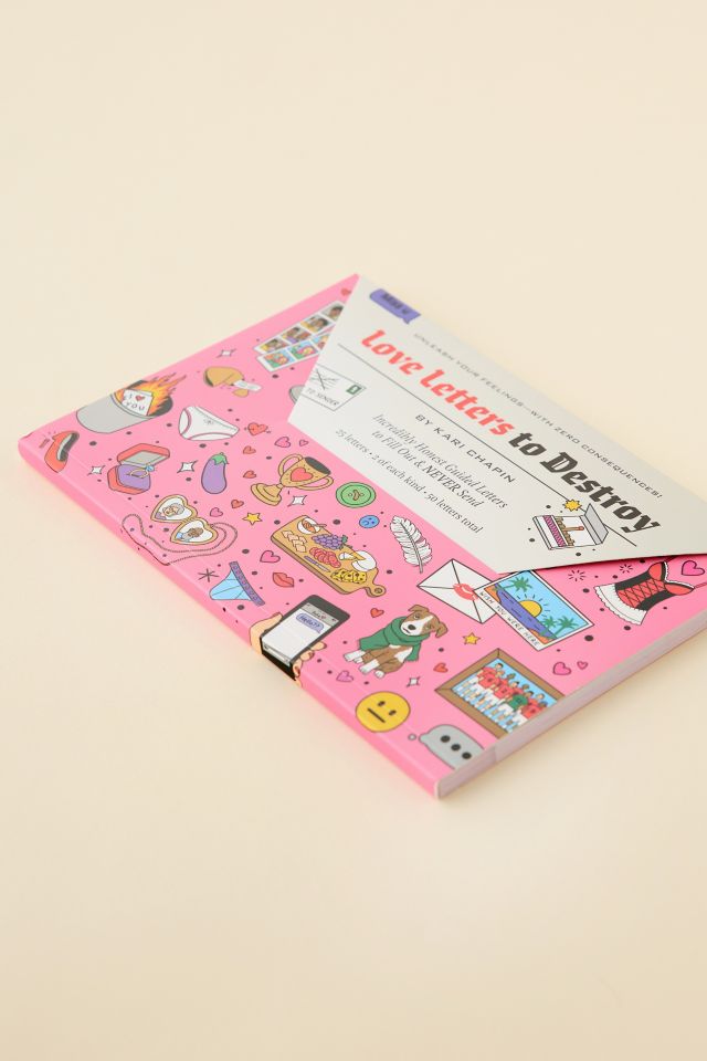 Love Letters To Destroy Fill-In Letter Journal #3