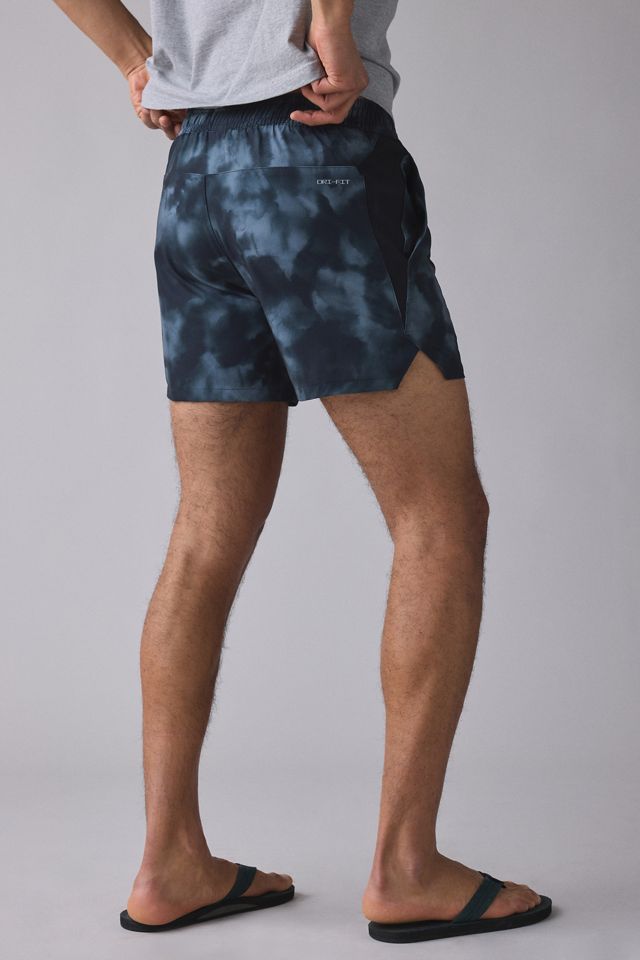 Nike Contend Allover Print 5” Swim Trunks #1