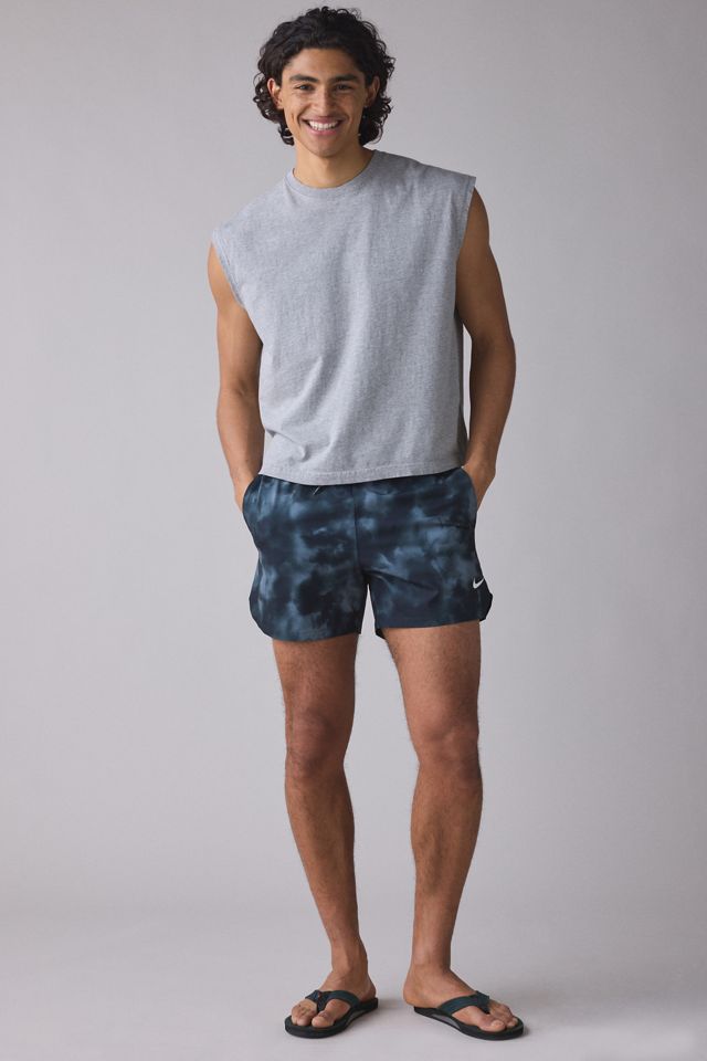 Nike Contend Allover Print 5” Swim Trunks #5