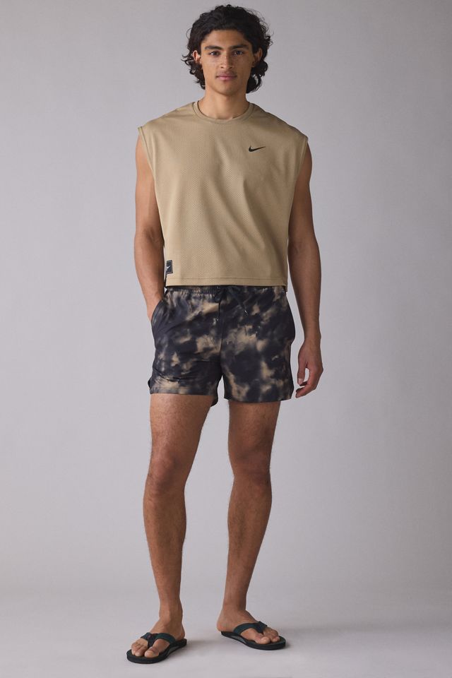 Nike Contend Allover Print 5” Swim Trunks #3