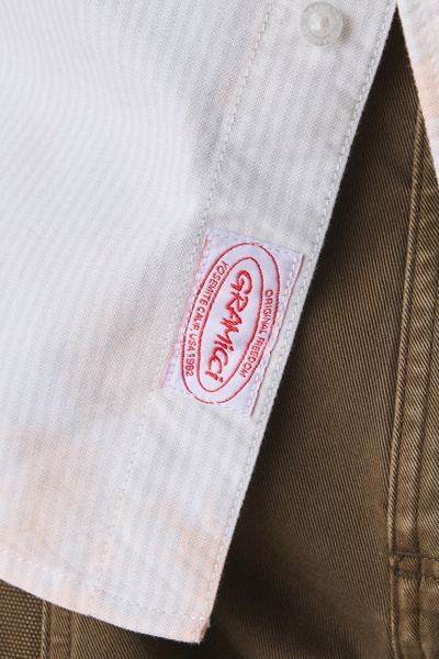 Gramicci Classic Bleach-Dyed Oxford Shirt